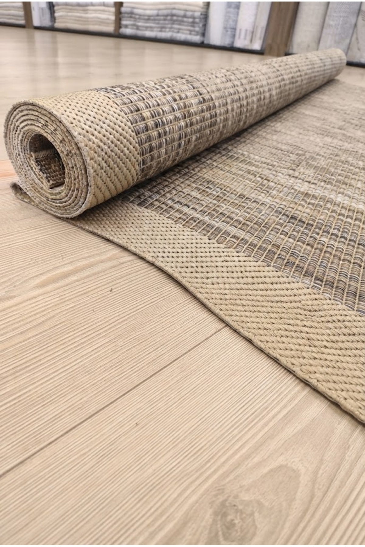 Asia Sisal Kilim AS03 Desenli Kaymaz Taban