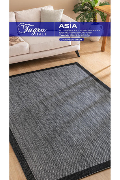 Asia Sisal Kilim AS01 Desenli Kaymaz Taban