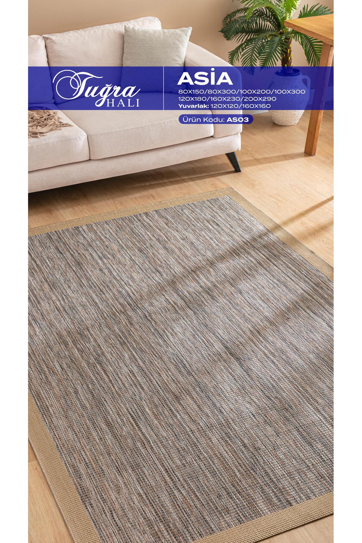 Asia Sisal Kilim AS03 Desenli Kaymaz Taban