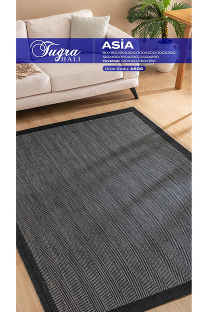 Asia Sisal Kilim AS06 Desenli Kaymaz Taban