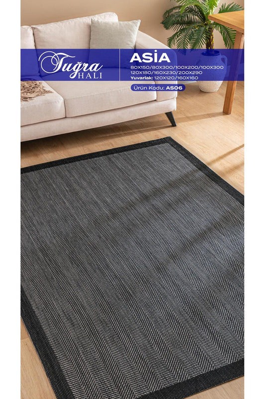 Asia Sisal Kilim AS06 Desenli Kaymaz Taban
