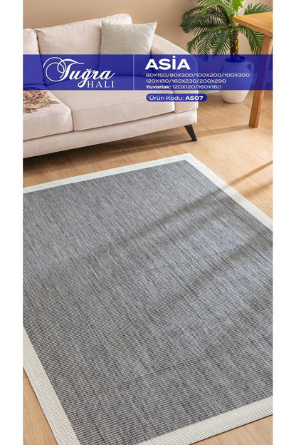 Asia Sisal Kilim AS07 Desenli Kaymaz Taban